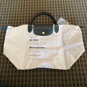 Valentines themed Longchamp bag